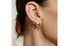  Voque Maven - Earrings - Silver / Rhodium plated